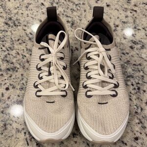 Allbirds Women’s Tree Gliders Natural White/Beige (Blizzard Sole) Size 7.5